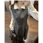 A casual grey two-piece set