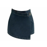 Irregular denim suit