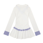 學院風收腰短洋裝