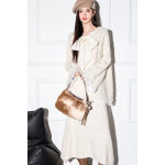 蝴蝶結毛衣套裝