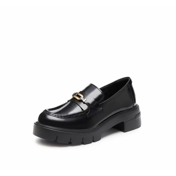 楊冪同款思加圖樂福鞋小皮鞋