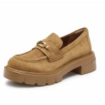 楊冪同款思加圖樂福鞋小皮鞋