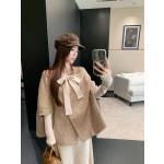 斗篷優雅氣質風兩件套