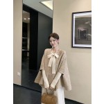 斗篷優雅氣質風兩件套